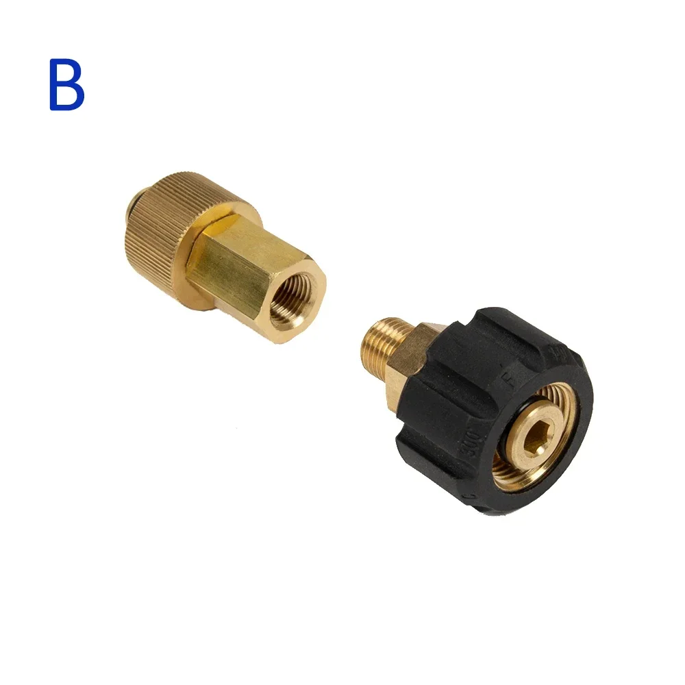 Латунный соединитель для мойки высокого давления HD адаптер EasyForce соединение M22