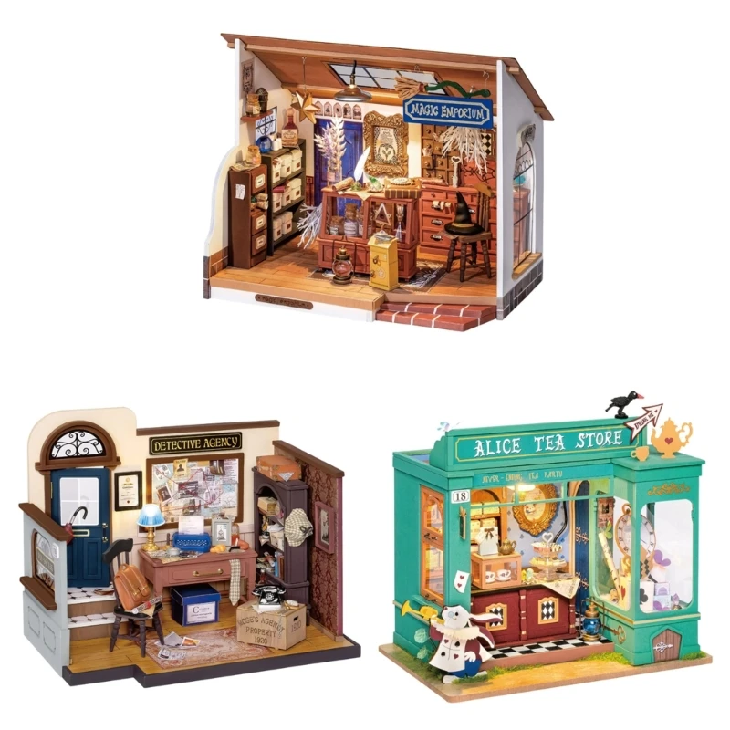 

Diy House with Furniture Child Adult House Miniature Dollhouse Set