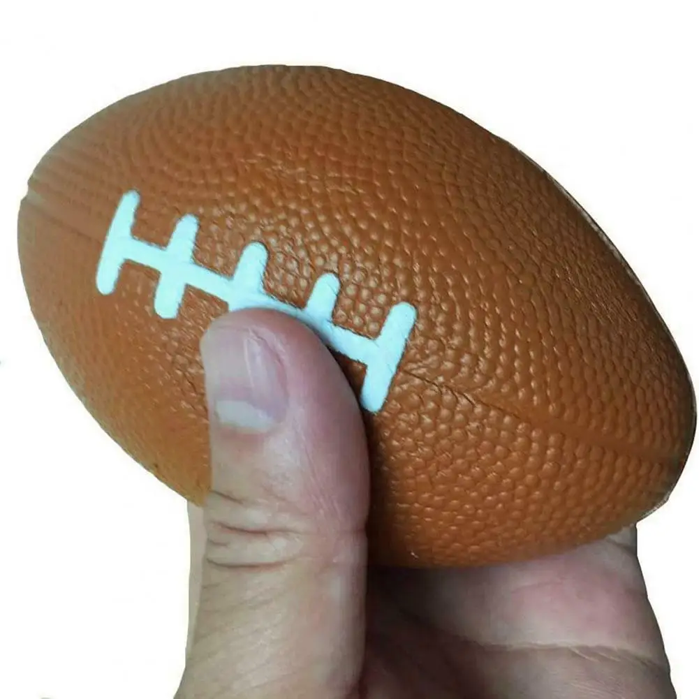 

Compact Anti-stress Decompression Oval Shape Tool Decompression Toys Toy Football Squeeze Stress Ball Rugby Hand Wrist Exercise