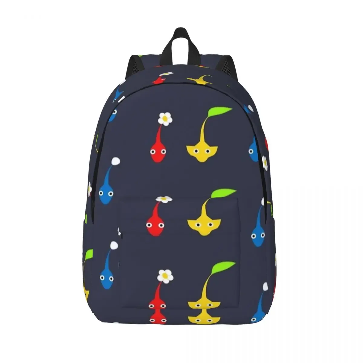 Повседневный Рюкзак Pikmin с персонажами легкий деловой рюкзак для старшей школы