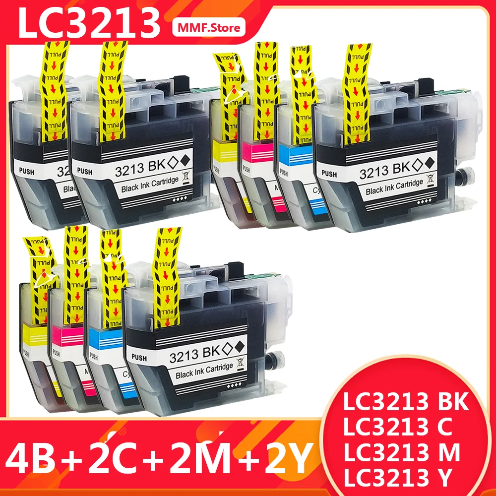 

LC 3213 Ink Cartridge Compatible For Brother LC3213 LC3211 LC-3211 MFC-J497DW J491DW DCP-J572DW J772DW J774DW MFC-J890DW J895DW