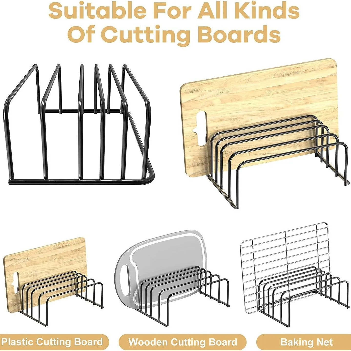 Многослойный держатель разделочной доски органайзер с крышкой для кастрюли
