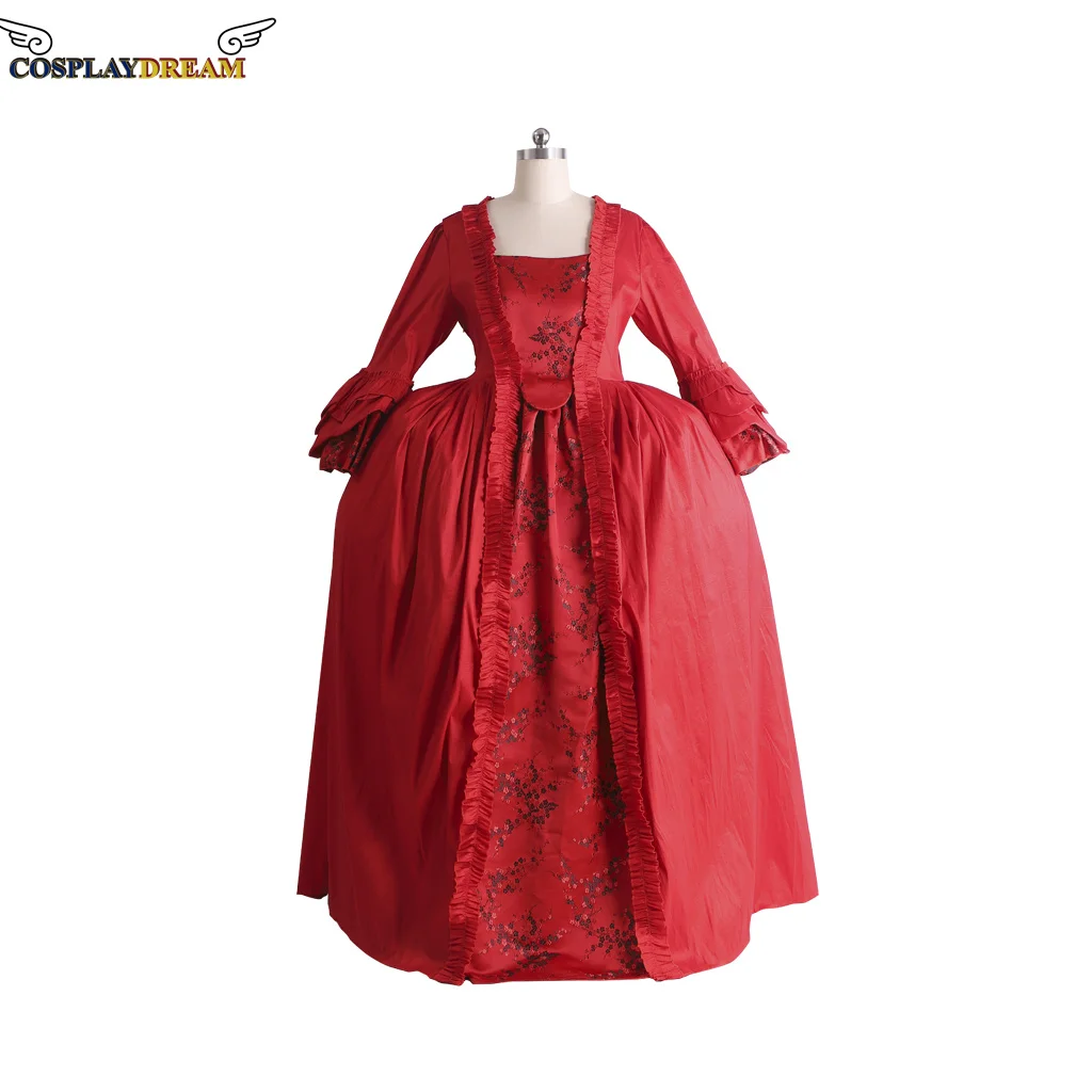 

Женское бальное платье для взрослых средневековый рококо корт Королевский корт Белль Мари-Антуанетта халат на Хэллоуин Карнавал косплей костюм