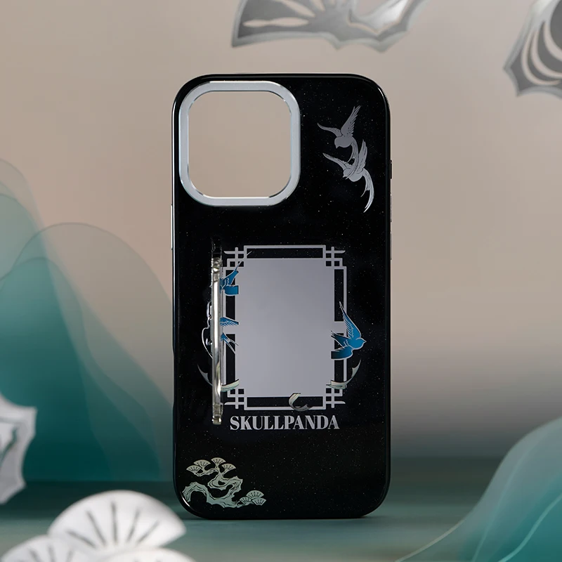 Фото Чехол для телефона POP MART SKULLPANDA The Mirage Series для iPhone 16 Pro/16 Pro Max №2