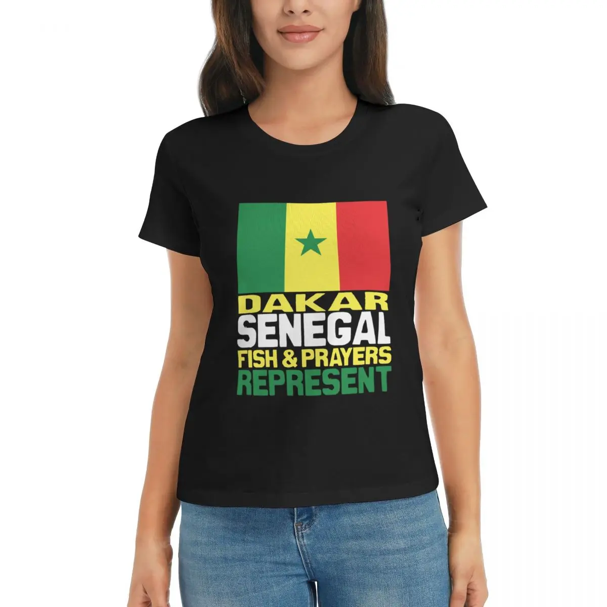 

Movement Dakar, Senegal, Representers R330 Top tee Black Novelty Top quality Home Eur Size