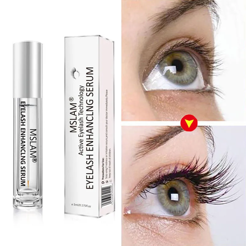 New Fast Eyelash Growth Serum Liquid Eyebrow Eyelashes Enhancement Woman Lash Lift Lengthening Fuller Thicker Eye Care Products