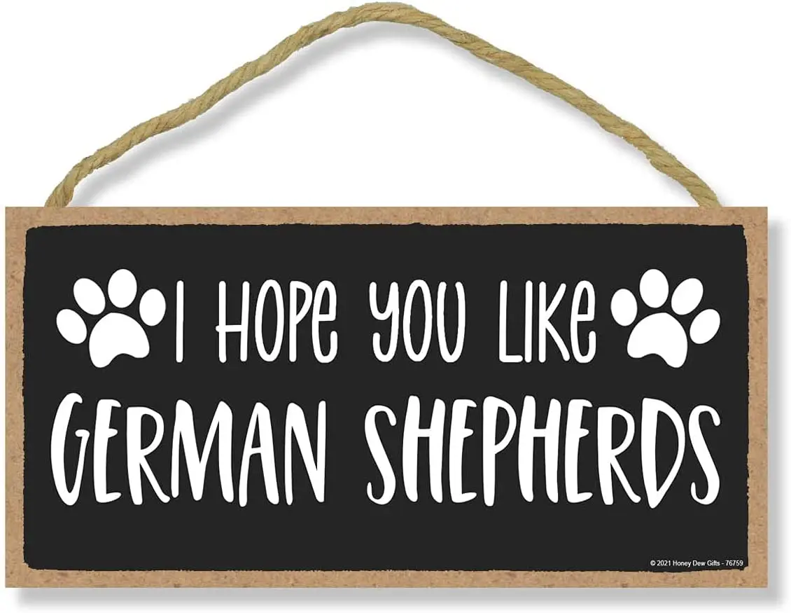 

I hope you like German Shepherd Dog interesting dog wall decoration pet lover's decorative wood logo home decoration wall