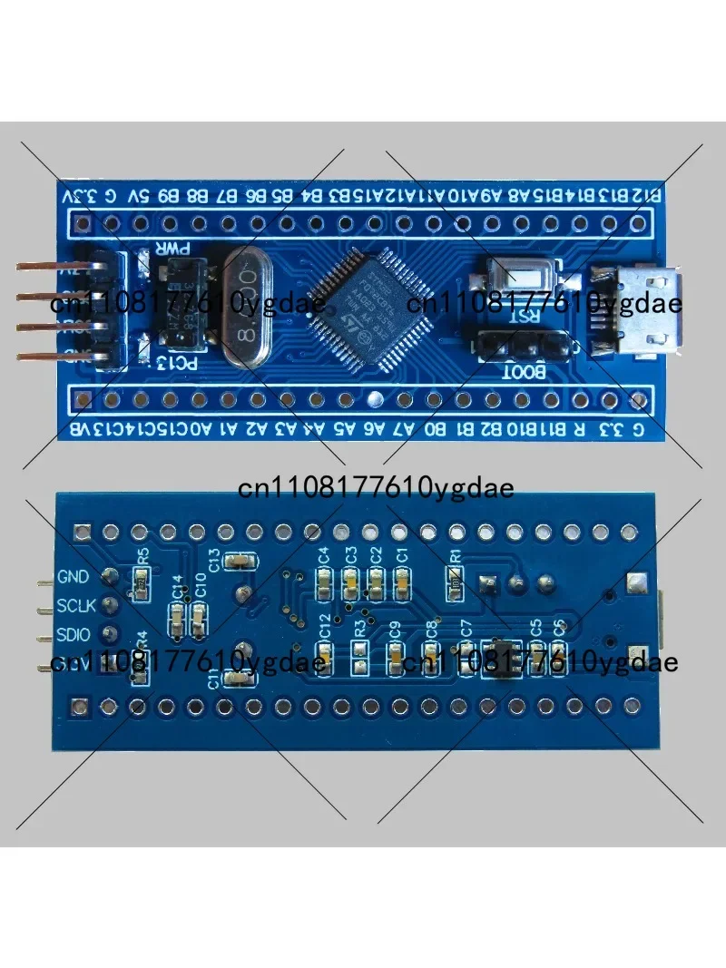Фото Плата разработки STM32F072, ядро Cortex-M0, компактная система, новейший микроконтроллер STM32F072CBT6, встраиваемая электроника №2
