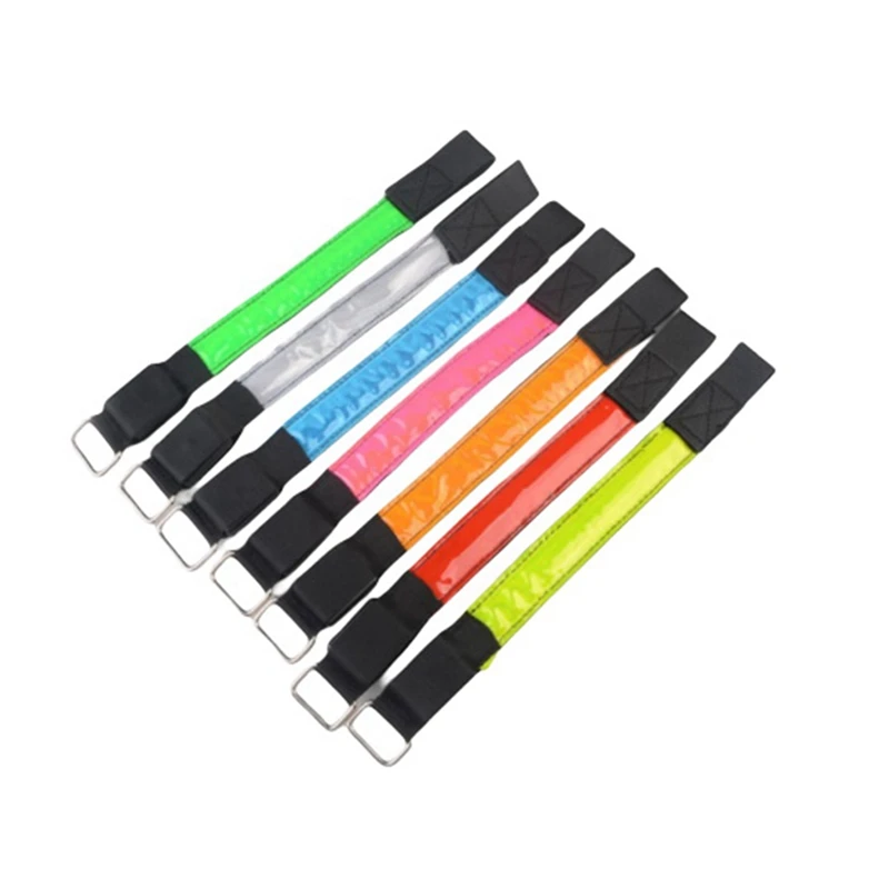 

Hot TTKK 7 Running Light Arm With LED Night Running Safety Warning Reflector Light, Hand Ring Cheering Foot Ring, Battery Versio