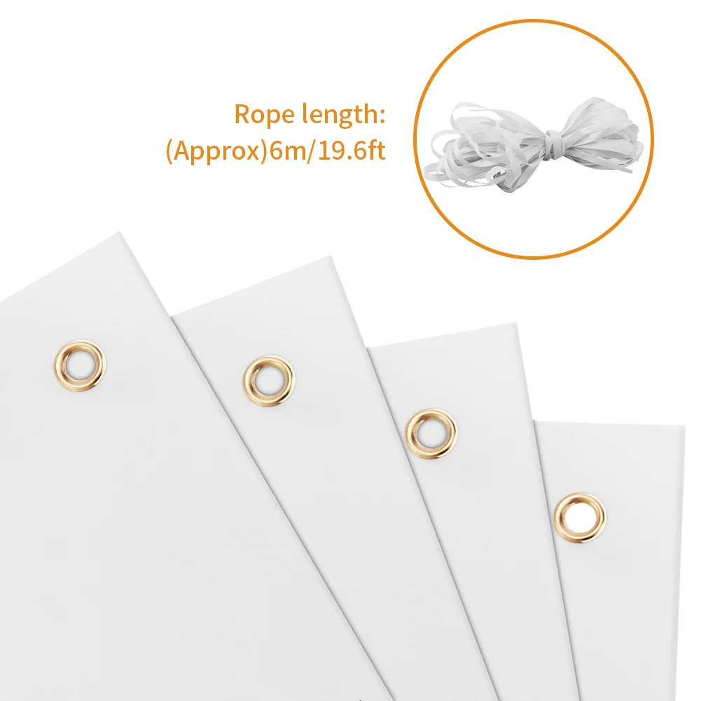 2 шт. пустой баннер подвесной знак реквизит для фотосъемки с веревкой бизнес-офис