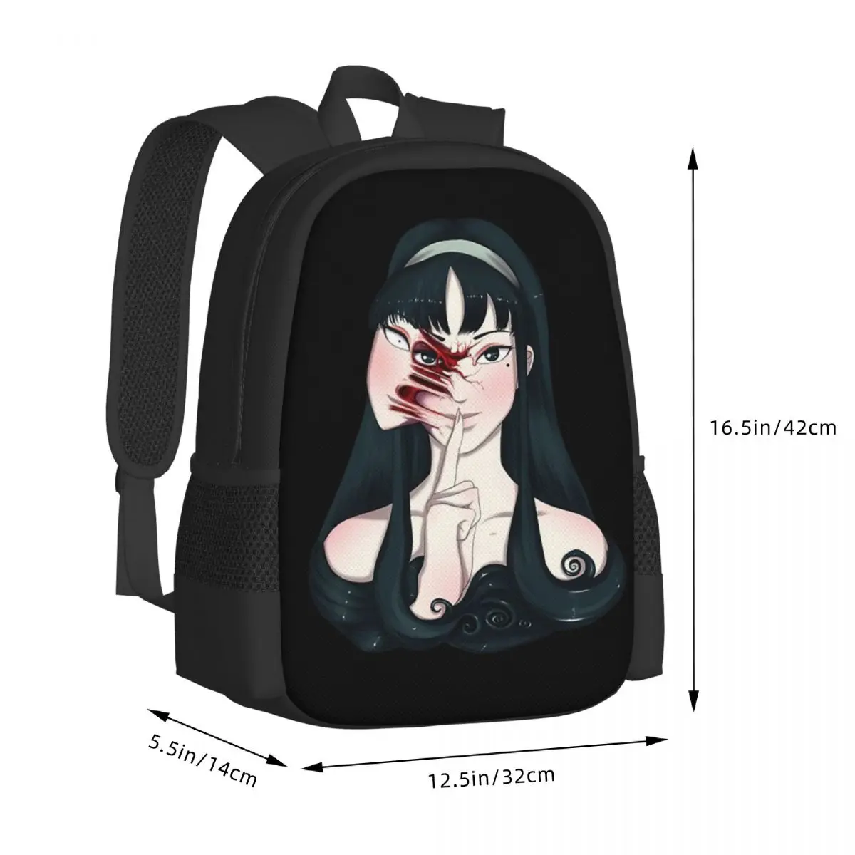 Tomie Ito Junji  Backpack for Girls Boys Travel RucksackBackpacks for Teenage school bag