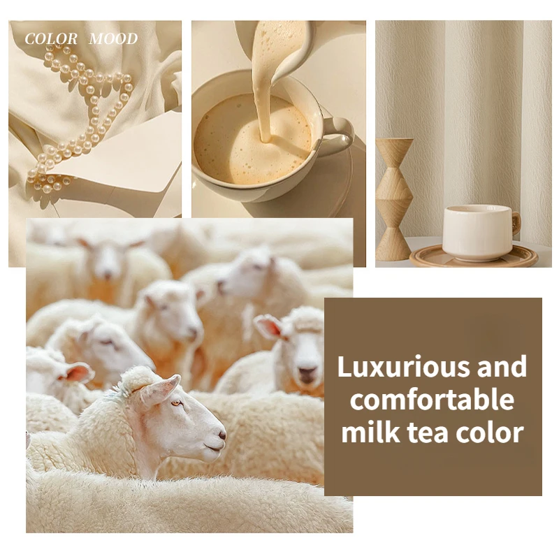 Кремовые льняные текстурированные шторы для гостиной французские роскошные