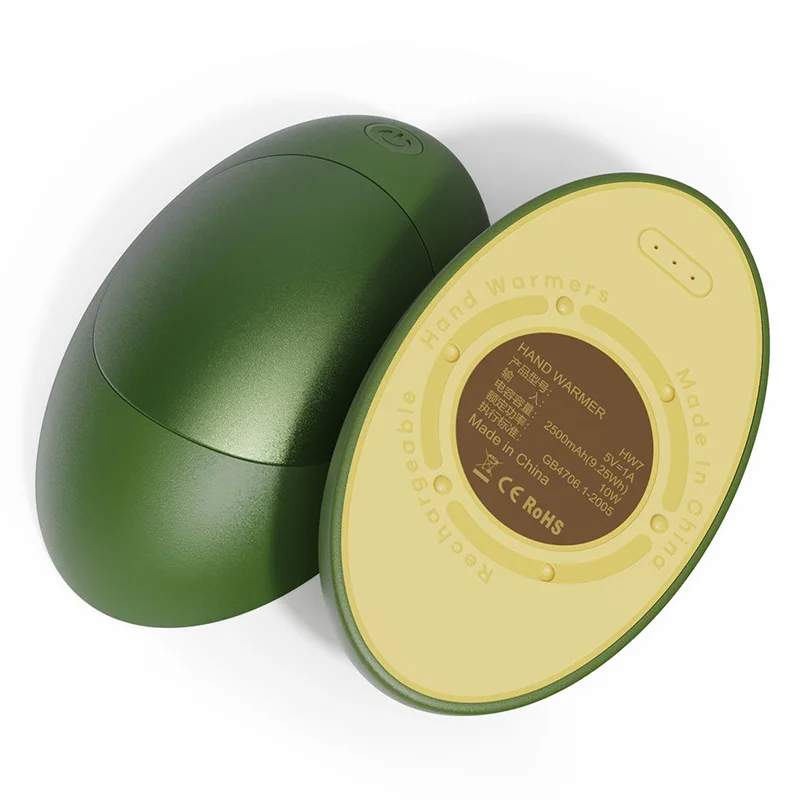 

Магнитная грелка для рук в форме авокадо 2 в 1