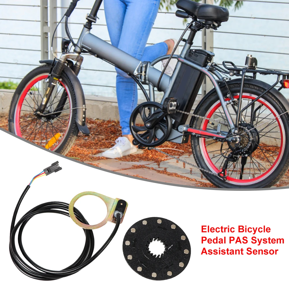 

Electric Bicycle Pedal Sensor 5/8/12 Magnet Speed PAS System Auxiliary Alloy Universal Sensor Easy To Install E-bike Accessories