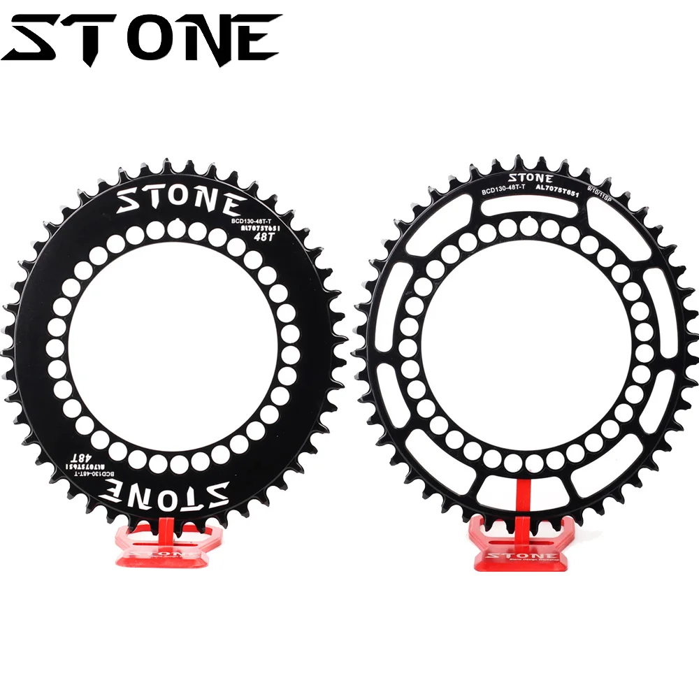 STONE CX Cyclocross Oval Chainring BCD130mm 5 Arms For Road MTB JAVA FNHON Folding Bike 5700 6700 Chainwheel bcd130 Chain Ring