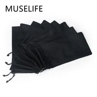 muselife 10 pcs pouches for sunglasses mp3 soft cloth dust pouch optical glasses carry bag