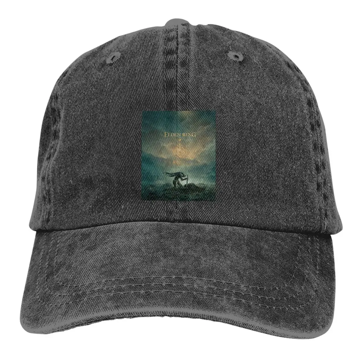 

Adjustable Solid Color Baseball Cap VAGABOND Blood Washed Cotton Elden Ring ARPG Sports Woman Hat
