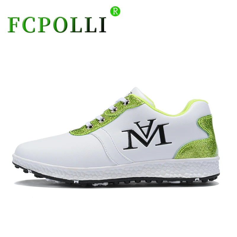 

Different Colors Golf Sneakers Women Leather Sports Shoes Lady Anti Slip Golf Training Woman Good Quality Walking Shoes Female