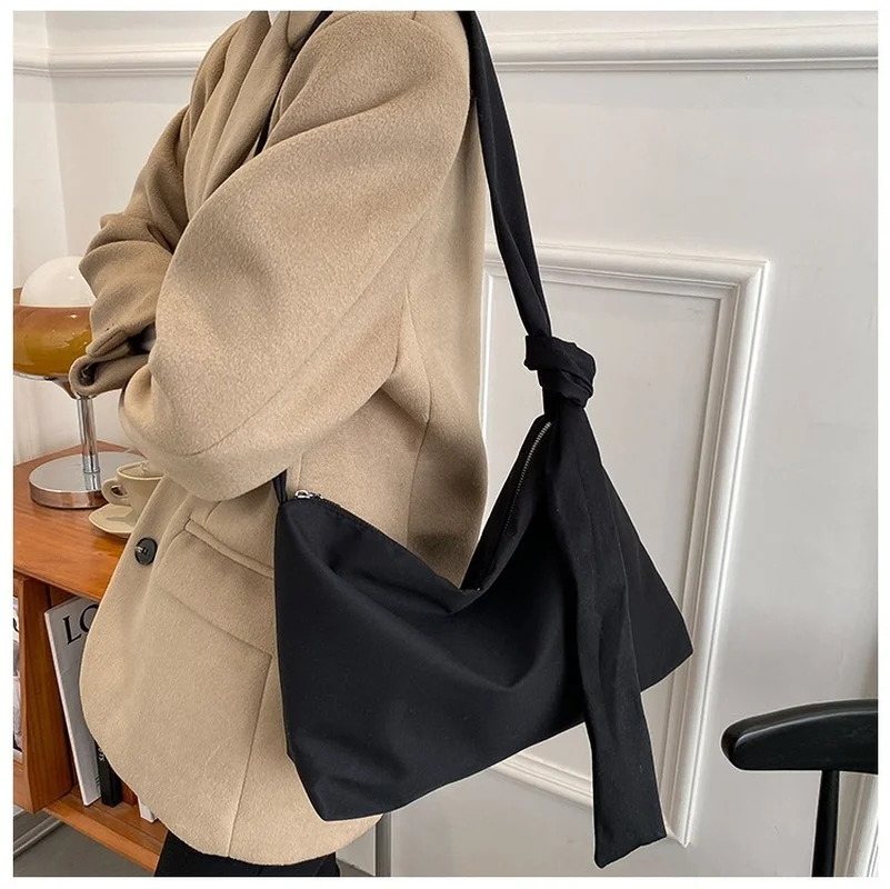 

Large Capacity Women's Shoulder Bags Women Casual Simple Handbag Nylon Ladies Tote Stylish Messenger bags Female Crossbody Bags