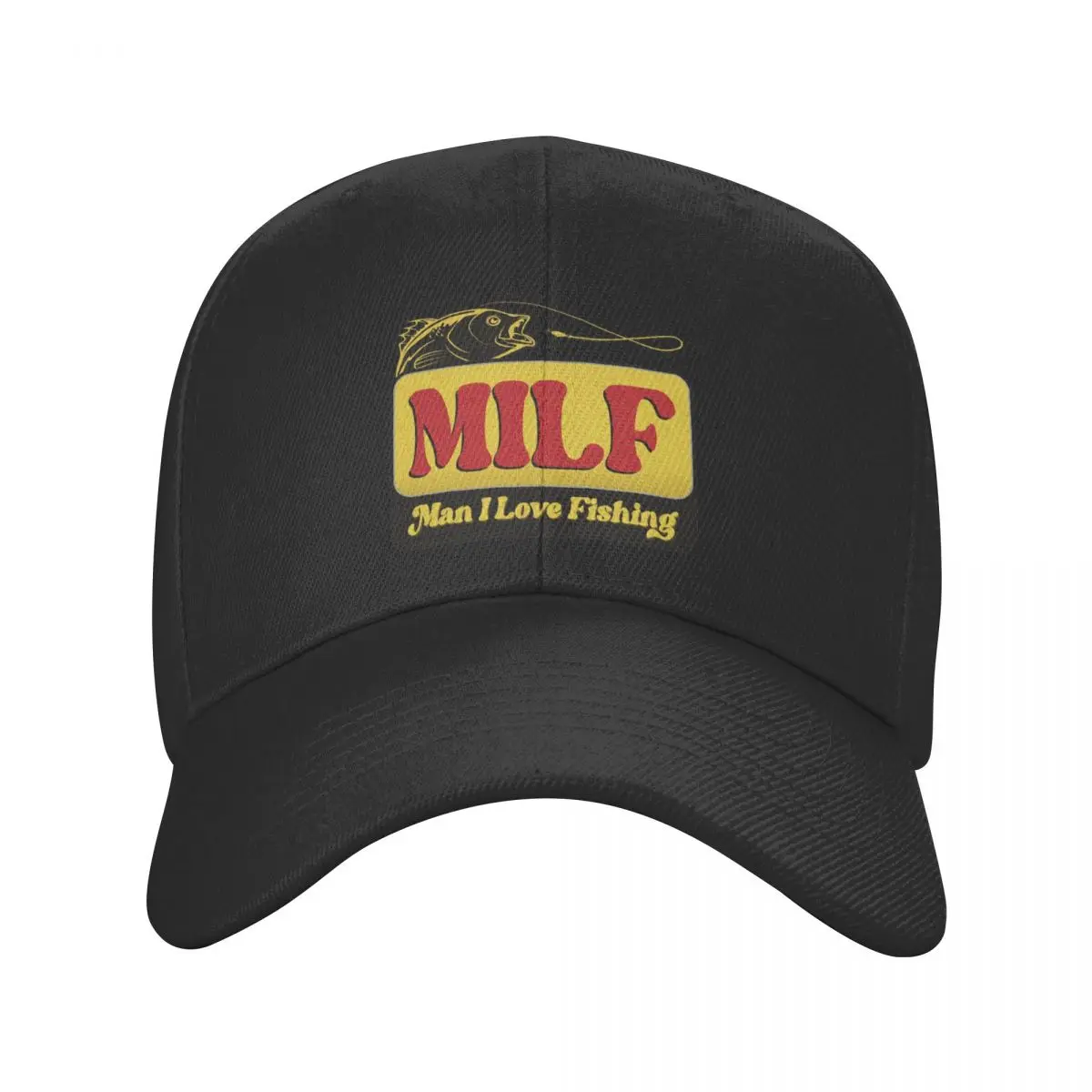 

New Classic Unisex Milf Man I Love Fishing Baseball Cap Adult Adjustable Dad Hat Women Men Sports Snapback Caps Trucker Hats