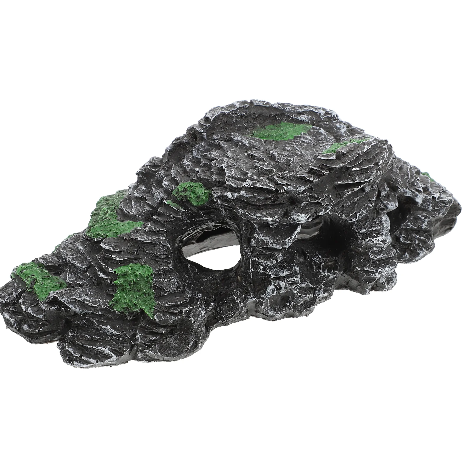 

Aquarium Turtle Tank Cave Ornament Reptile Hideout Decor Mountain Stone Turtles Frogs Decoration Landscaping Accessories Aquatic