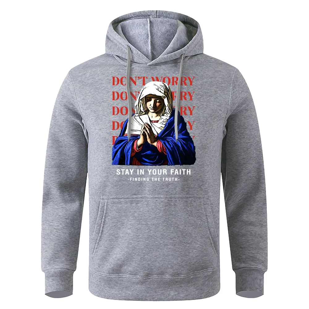 

Мужской флисовый тренировочный костюм с капюшоном и надписью «Keep In Your Faith find The правда»
