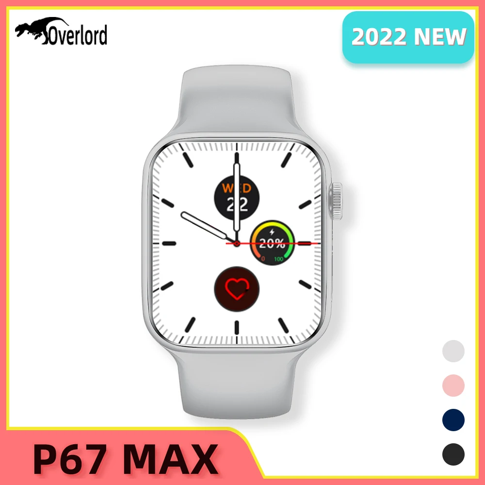 Новинка 2022 оригинальные Смарт-часы серии 7 P67 Max беспроводное зарядное устройство