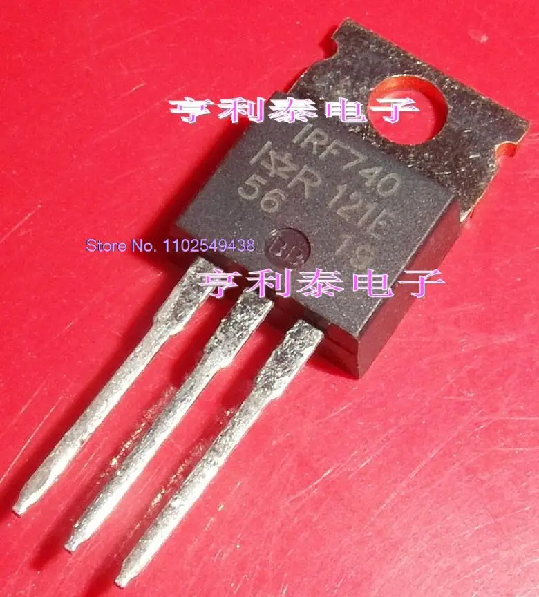 

20PCS/LOT IRF740 N IRF740PBF TO220