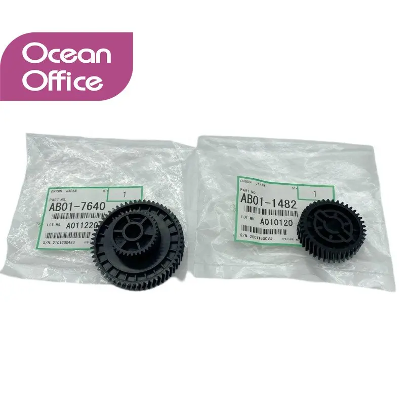 

1sets AB01-1482 AB01-7640 Original For Ricoh 1060 1075 2060 2075 8000 6001 7001 7500 7502 7503 8001 Main motor gear kit