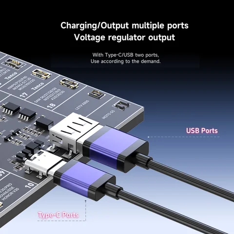 Универсальный активатор аккумулятора Mechanic Pro 20 для телефонов 400+ Android, стабилизатор заряда и напряжения в один клик с защитным отсеком