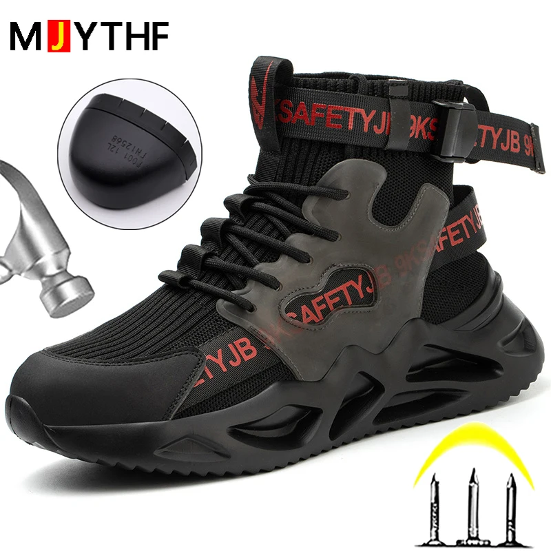 Boots Indestructible Shoes Anti-smash Work Socks Sneakers Fa
