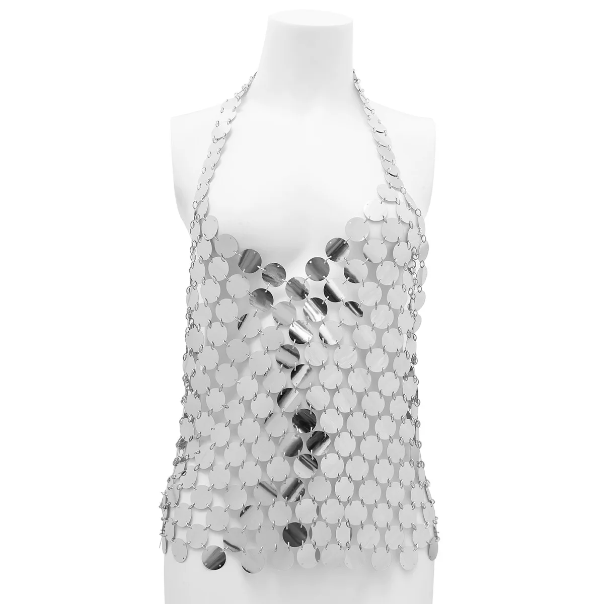 Соблазнительная металлическая цепочка для тела с блестками Ювелирное Украшение