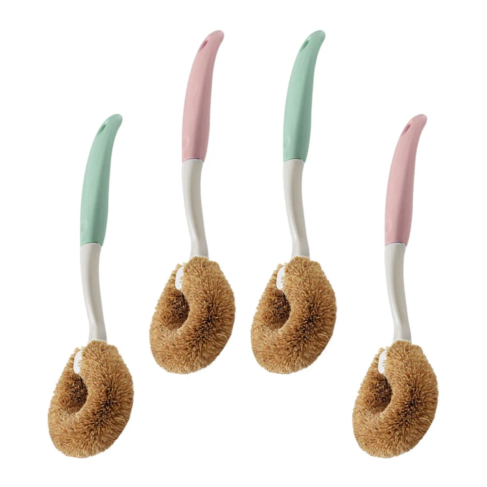 

Brush Cleaning Scrub Pot Dish Wash Kitchen Pans Handle Cleaner Dishes Sink Pots Palm Pan Brushes