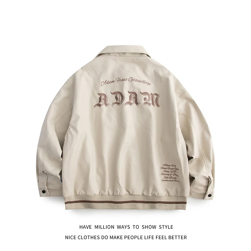 

Autumn PU Leather Women's New Motorcycle Arrival Jacket Embroidery Unisex Men's Bomber Pilot Coat Coach Vintage Casual Street