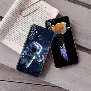 Astronaut Phone Case For Samsung S21 FE S22 S20 Ultra S8 Plus S21 FE S10 LiteS10 5G Lite S10E S9 Yrh in Pakistan