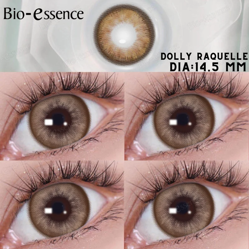 

Bio-essence 1 Pair Contact Lenses for Eyes Color Free Shipping Offers Colorcon Natural Colored Eye Lenses Brown Lens Black Lens