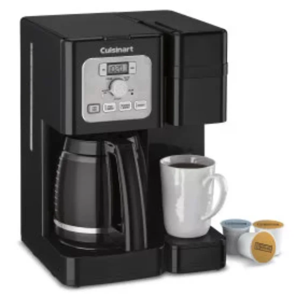 

Cuisinart 12 Cup Programmable Single-Serve Brewer, Black, SS-12 Portable Coffee Maker Cold Brew Coffee Maker Coffee Machine