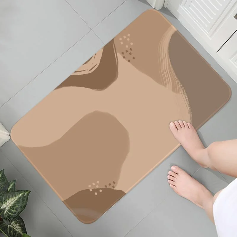 

Коврик для ванной моющийся Противоскользящий коврик для гостиной современный детский ковер для ползания в скандинавском стиле Morandi цвет ко...