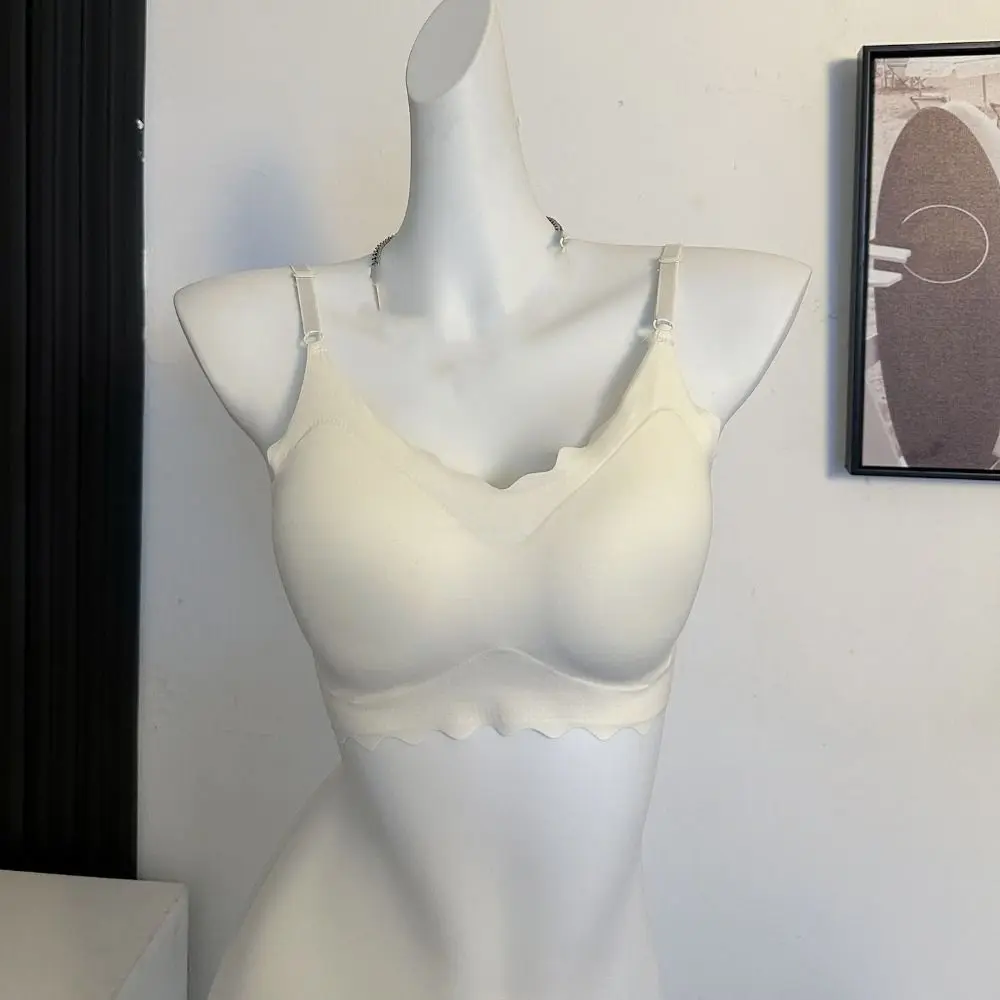 Бесшовный бюстгальтер без косточек с подкладкой красивые кружевные