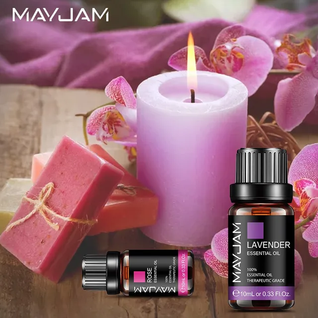 MAYJAM Chamomile Eucalyptus Jasmine Essential Oils 4