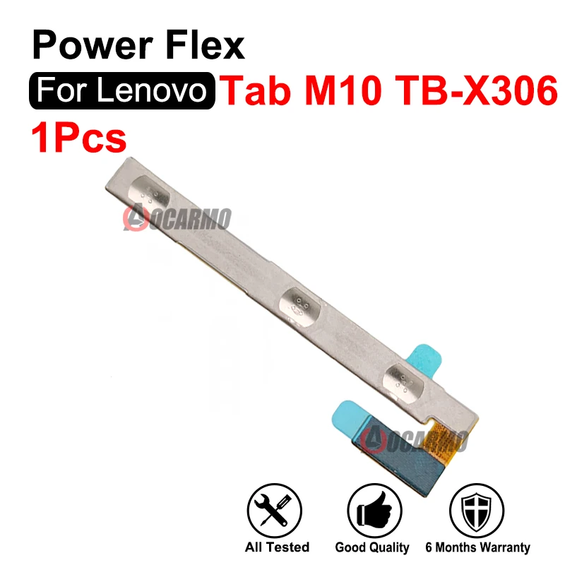 Power ON/OFF Flex Cable Repair Replacement Part For Lenovo M10 X306 TB-X306