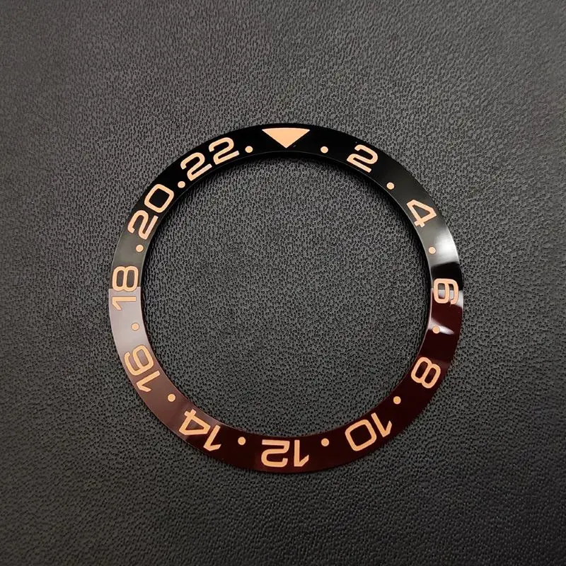 38mm High Quality Ceramic Bezel Popular GMT Two-Tone Insert Ring Inner Diameter 30.5mm Suitable For 40mm Men's Watch Accessories