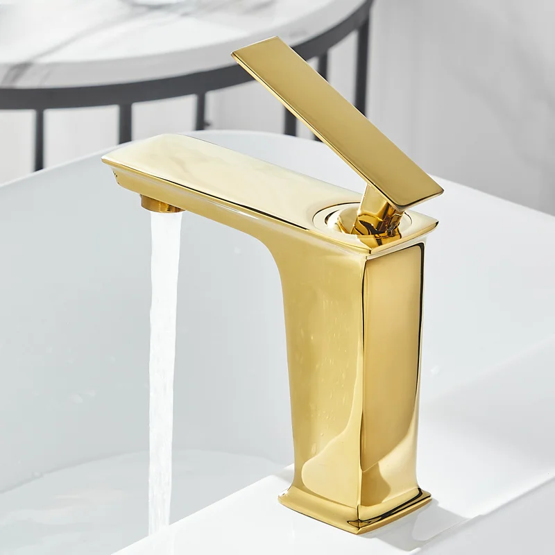 

Полностью медный смеситель для раковины, раковина холодной и горячей воды, смеситель для раковины