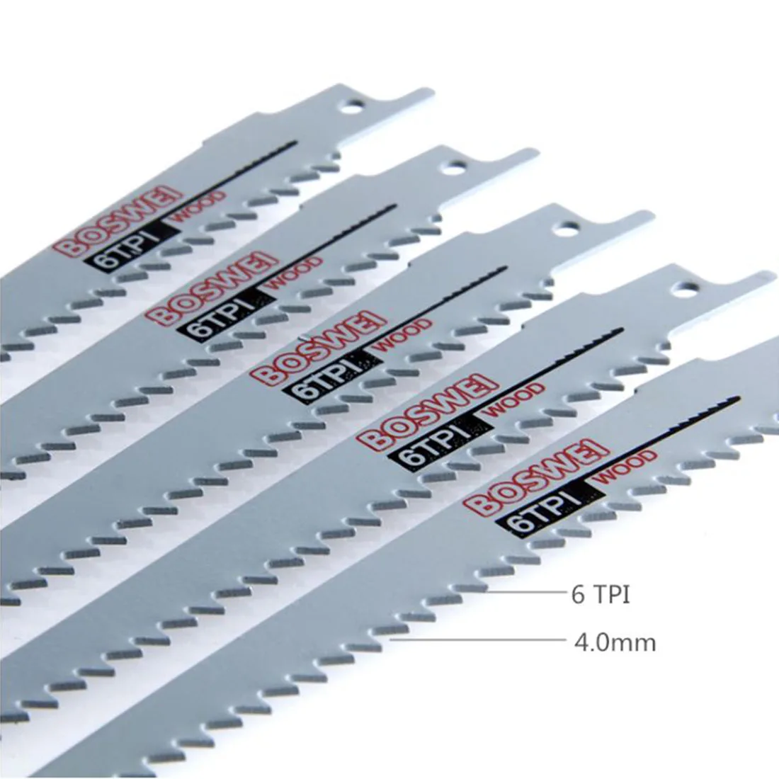 

5pcs S644D Reciprocating Jig Saw Blades 150mm Extra Sharp HCS Saw Cutter Handsaw Multi Saw Blades For Wood Metal Cutting Tools