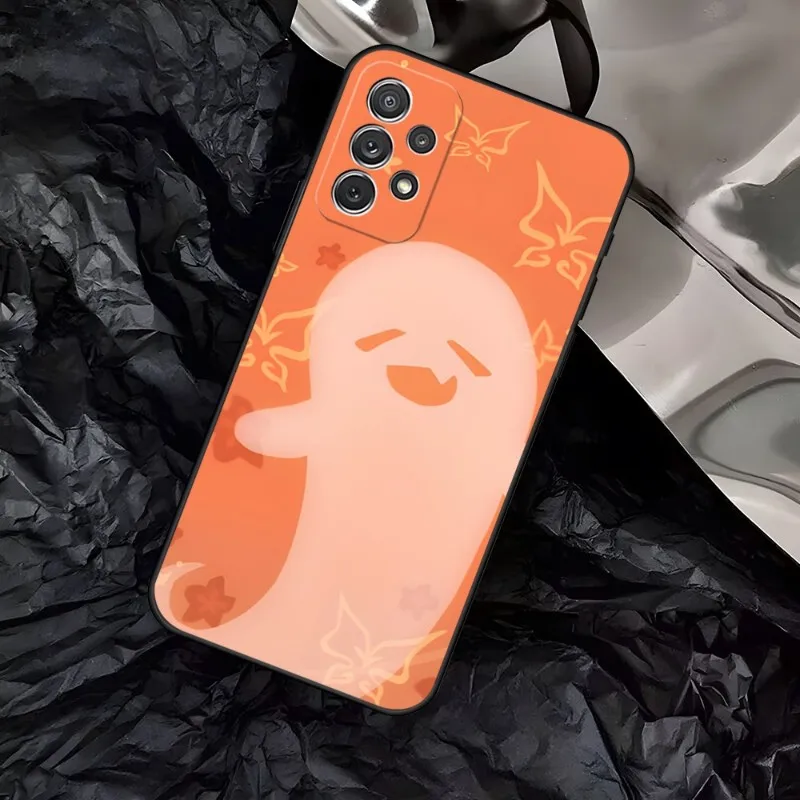 Чехол для телефона Genshin Impact Hu Tao Spirit Ghost Samsung Galaxy S23 S20 S10 S30 S22 S21 S8 S7 S9 Pro Plus Ultra Fe задняя