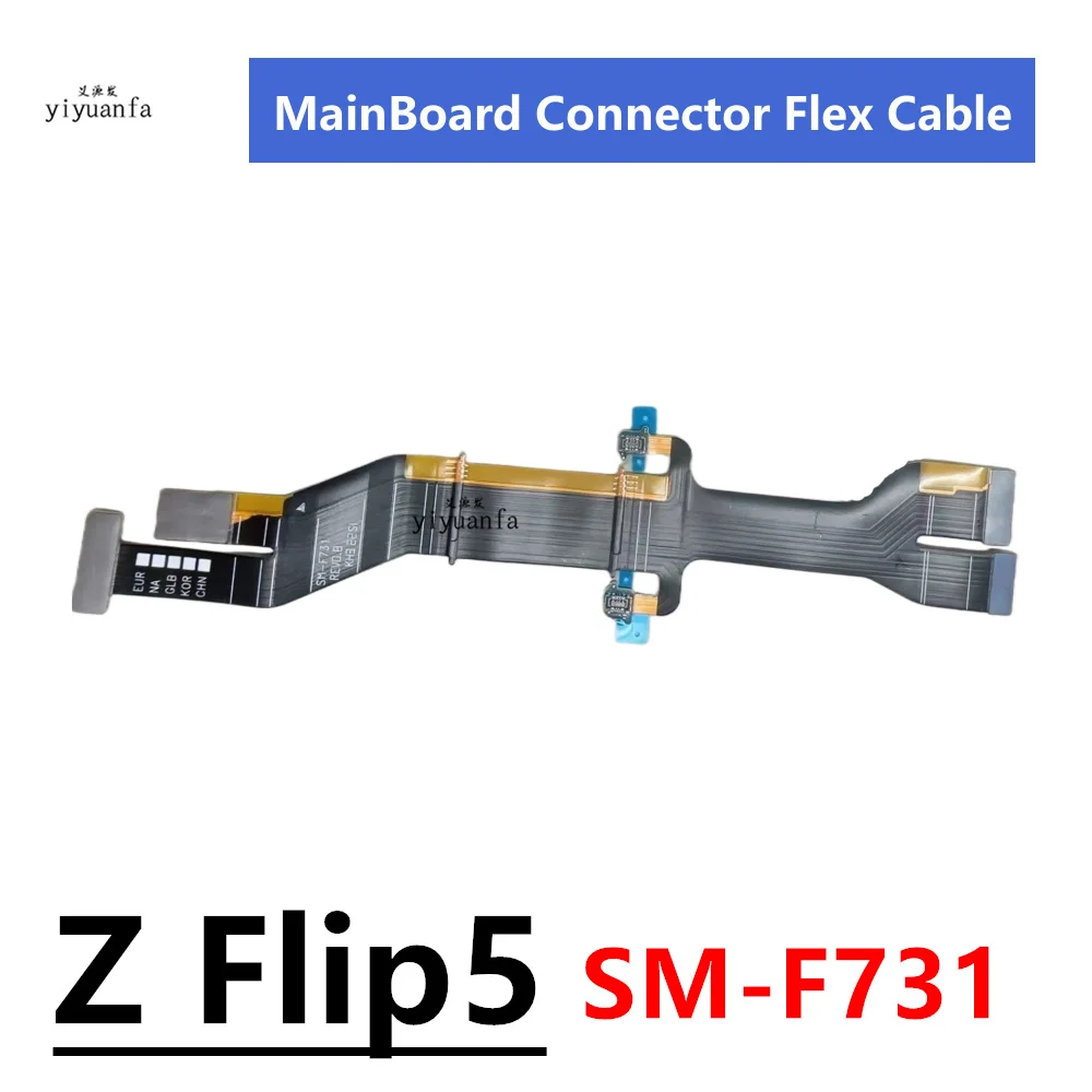 Для Samsung Galaxy Z Flip5 SM-F731 F731B F731U F731N разъем материнской платы ЖК-дисплей USB гибкий