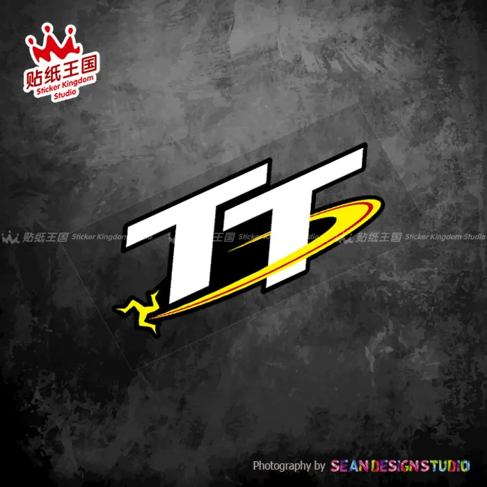 

Наклейки для мотоциклов и велосипедов TT с изображением острова Мэн, водонепроницаемые наклейки 18