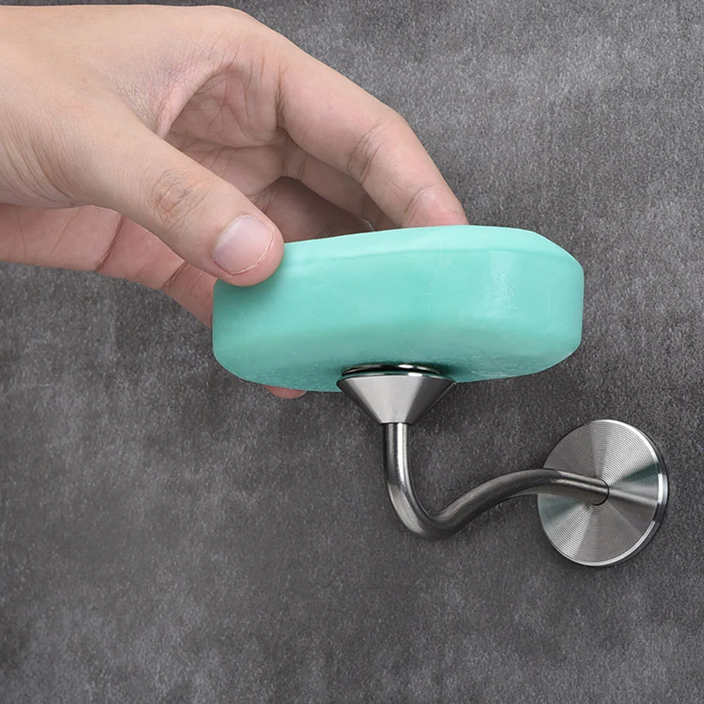 

Bath Products Draining Soap Holder Caps Stand Wall Mounted Container Household Rack Shower Bathroom Accessory