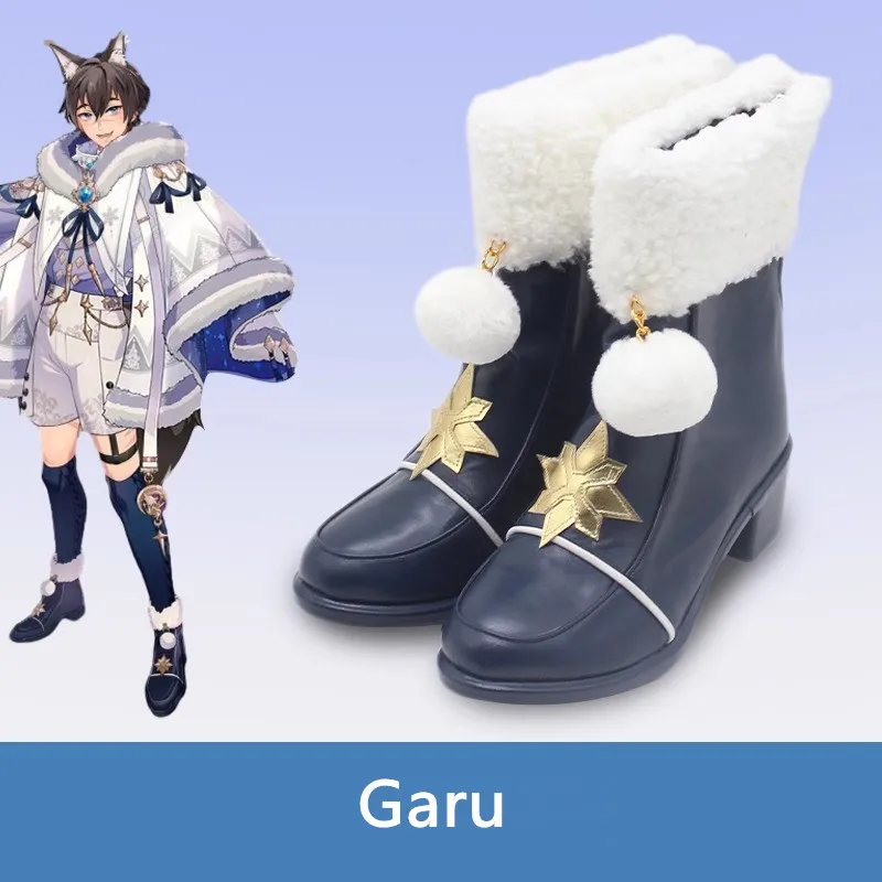 Nu Carnival Garu Обувь для косплея Костюмные ботинки Сапоги из искусственной кожи