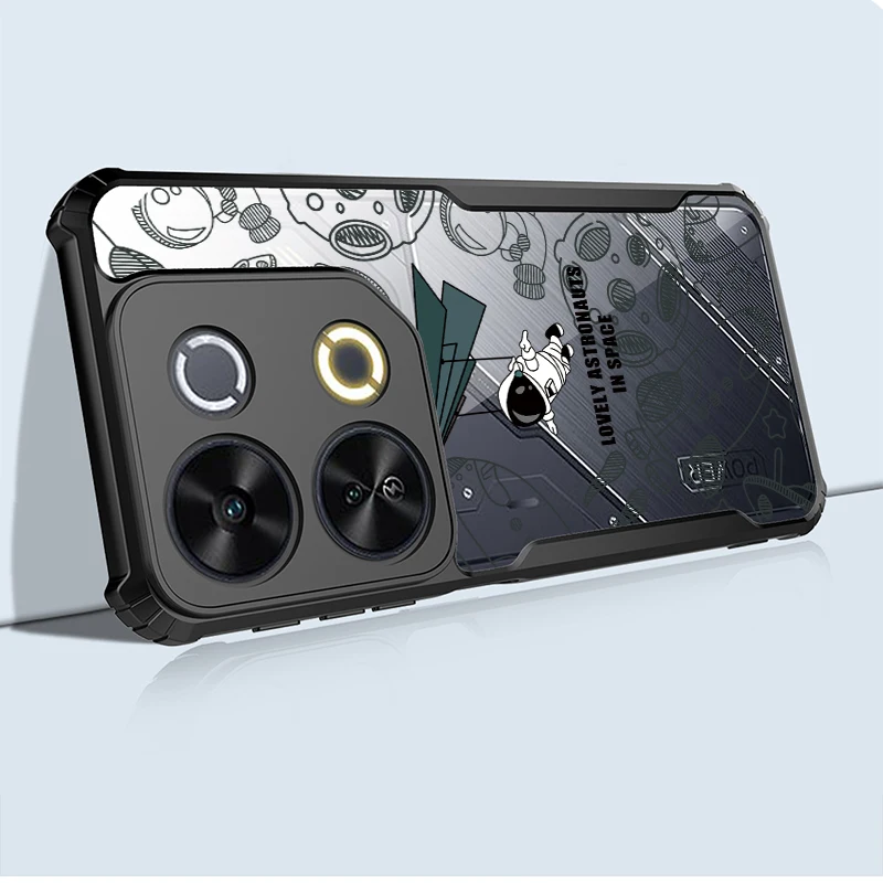 Для itel P65 P55 Plus + NFC P55T RS4 A70 A60S A50 S24 S23 Противоударная защита падения